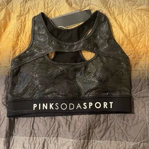 PINK SODA sports bra